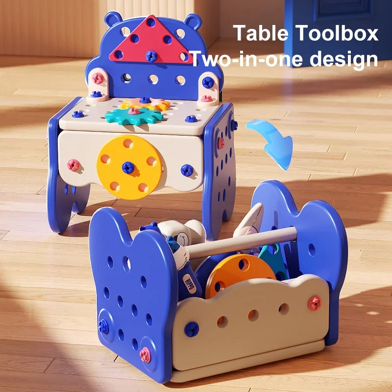 Juego de herramientas infantil con taladro de simulación - imagen 3