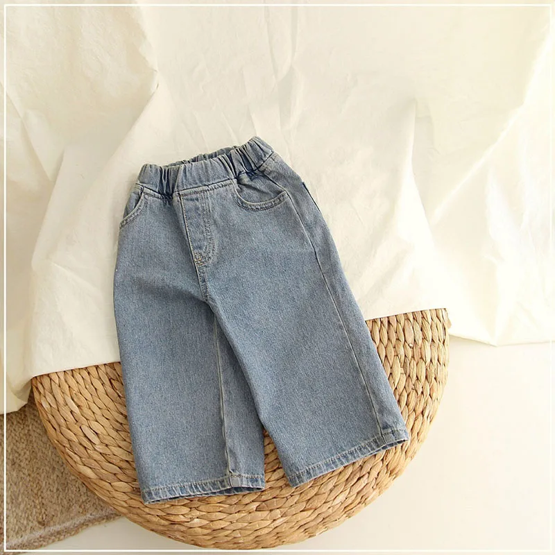 Milancel Vaqueros para nina - Corte ancho, comodo y combinable - imagen 3