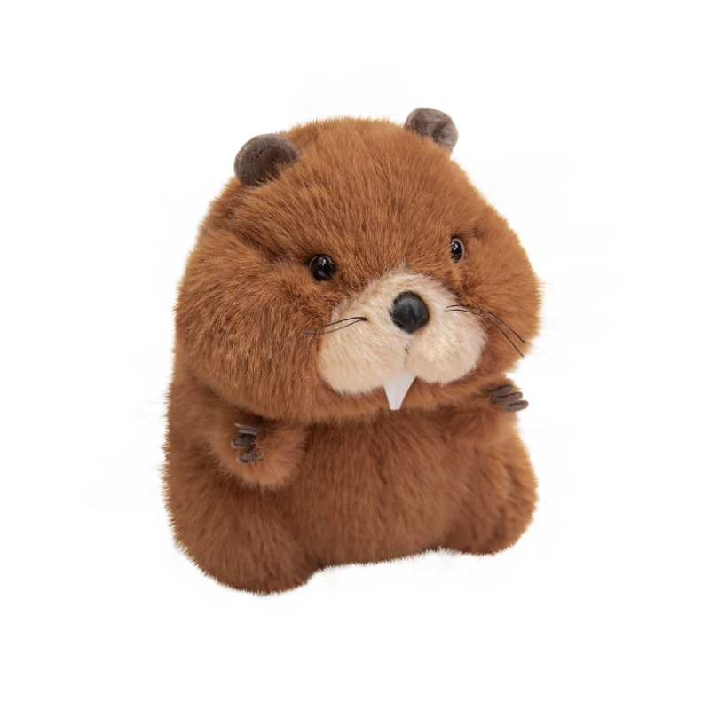 Peluche de marmota suave regordeta para regalar y decorar niños - imagen 3