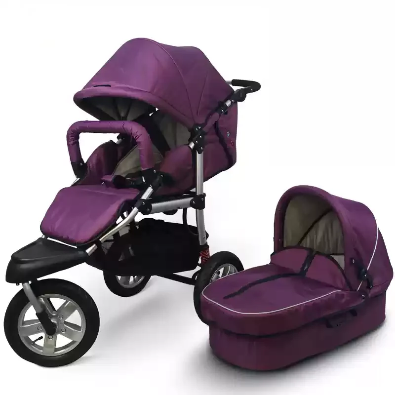 Cochecito jogging 3 en 1 convertible con triciclo infantil para niño - imagen 2