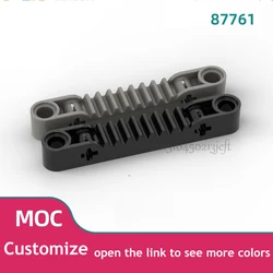 Estante de engranajes modular para bloques de construcción