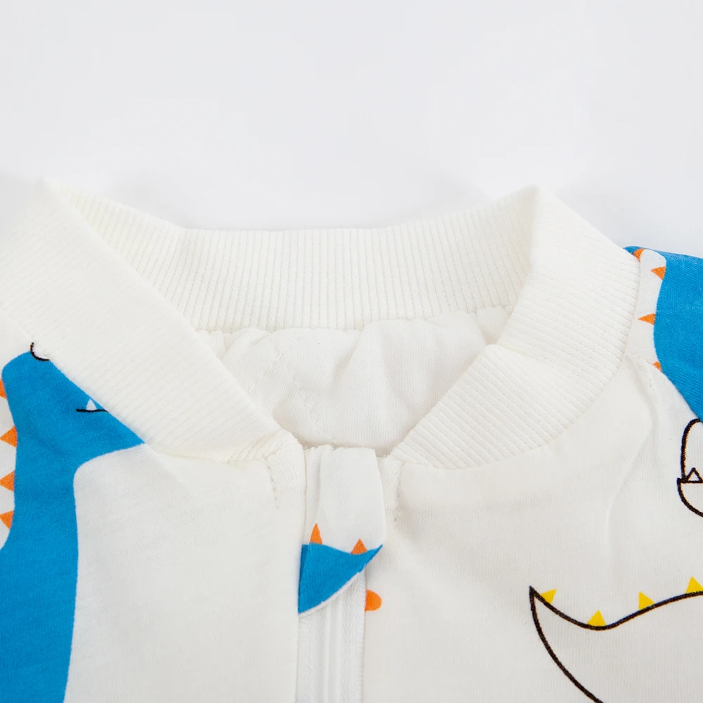 Saco de dormir infantil con cremallera y dinosaurios – Invierno - imagen 4