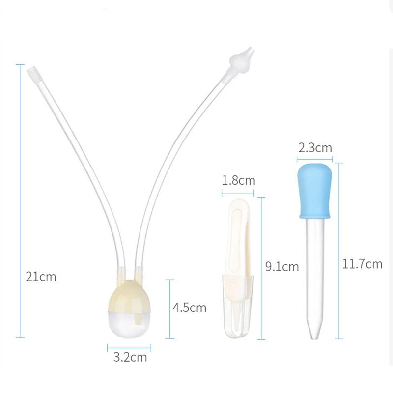 Aspirador nasal bebé de succión bucal para recién nacidos - imagen 2