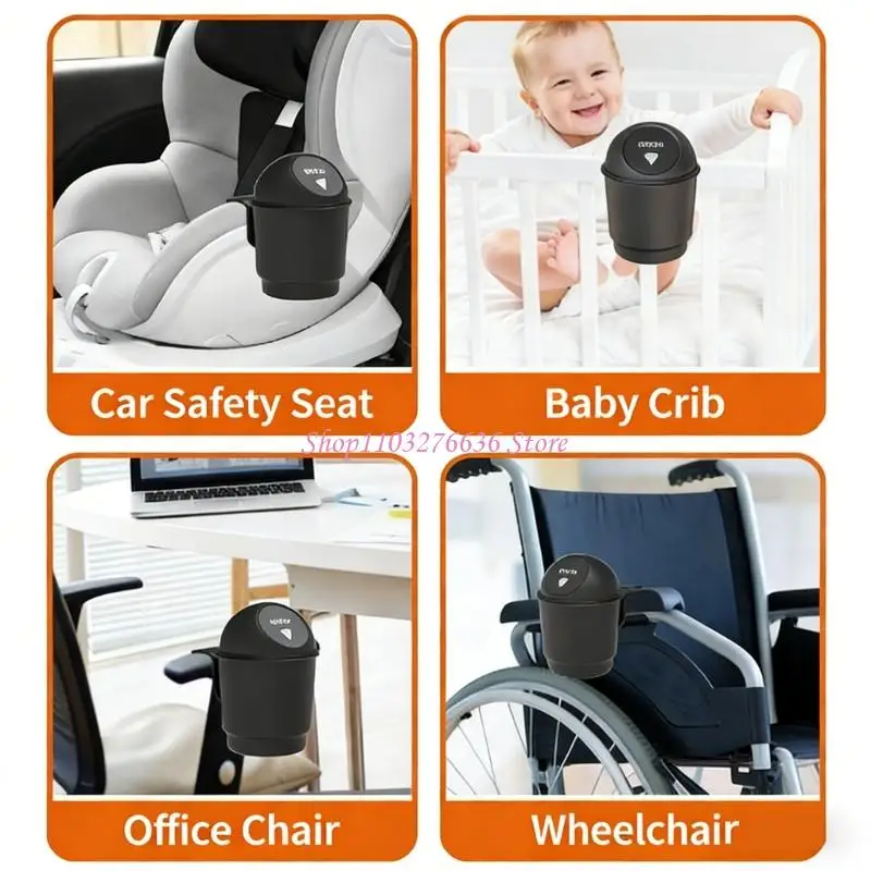 Bandeja y organizador para asiento de coche infantil con seguridad - imagen 4