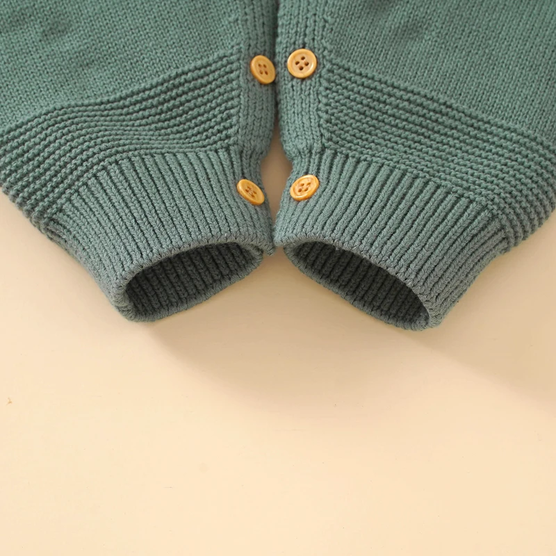 Pelele bebé algodón cuello tortuga manga larga otoño invierno - imagen 4