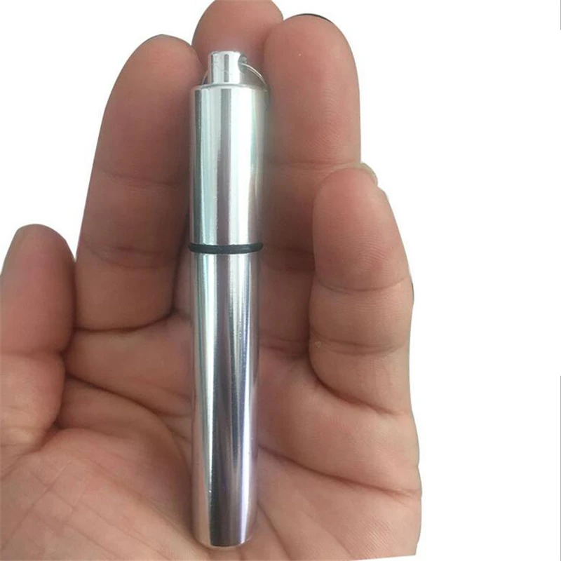 Porta palillos aluminio antiherrumbre con estuche viaje - imagen 4
