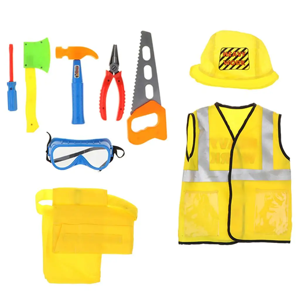 Juego de roles constructor con kit de herramientas infantil - imagen 5