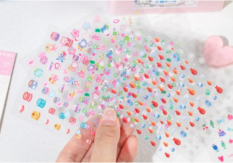 Motivos kawaii y colores pastel