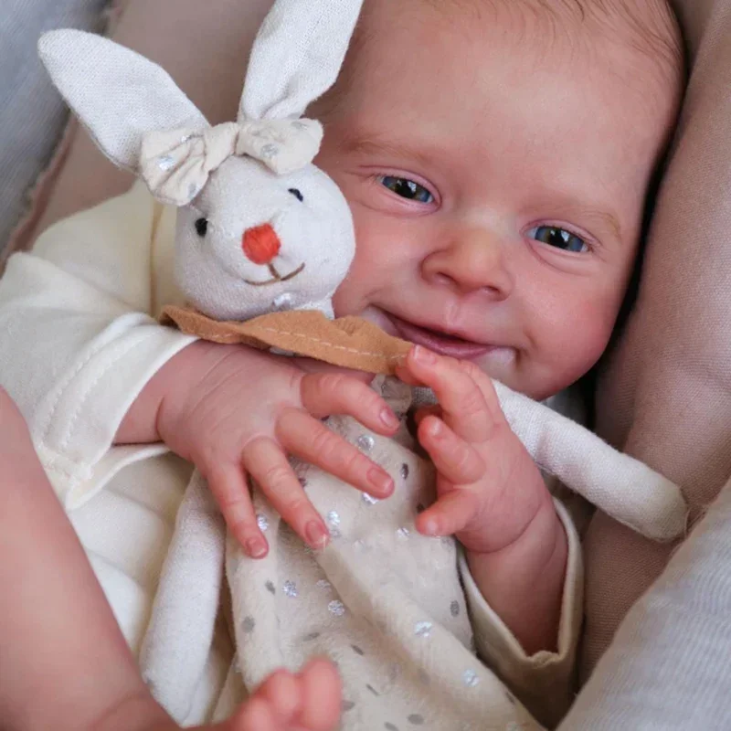 Muñeca Reborn realista suave al tacto, coleccionable y real - imagen 2