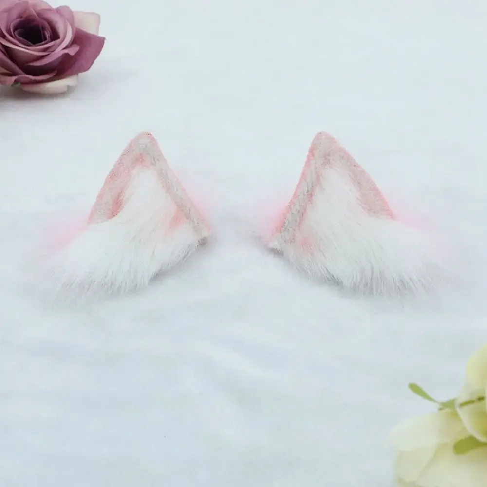 Diadema de felpa con orejas de gato para niña - imagen 5