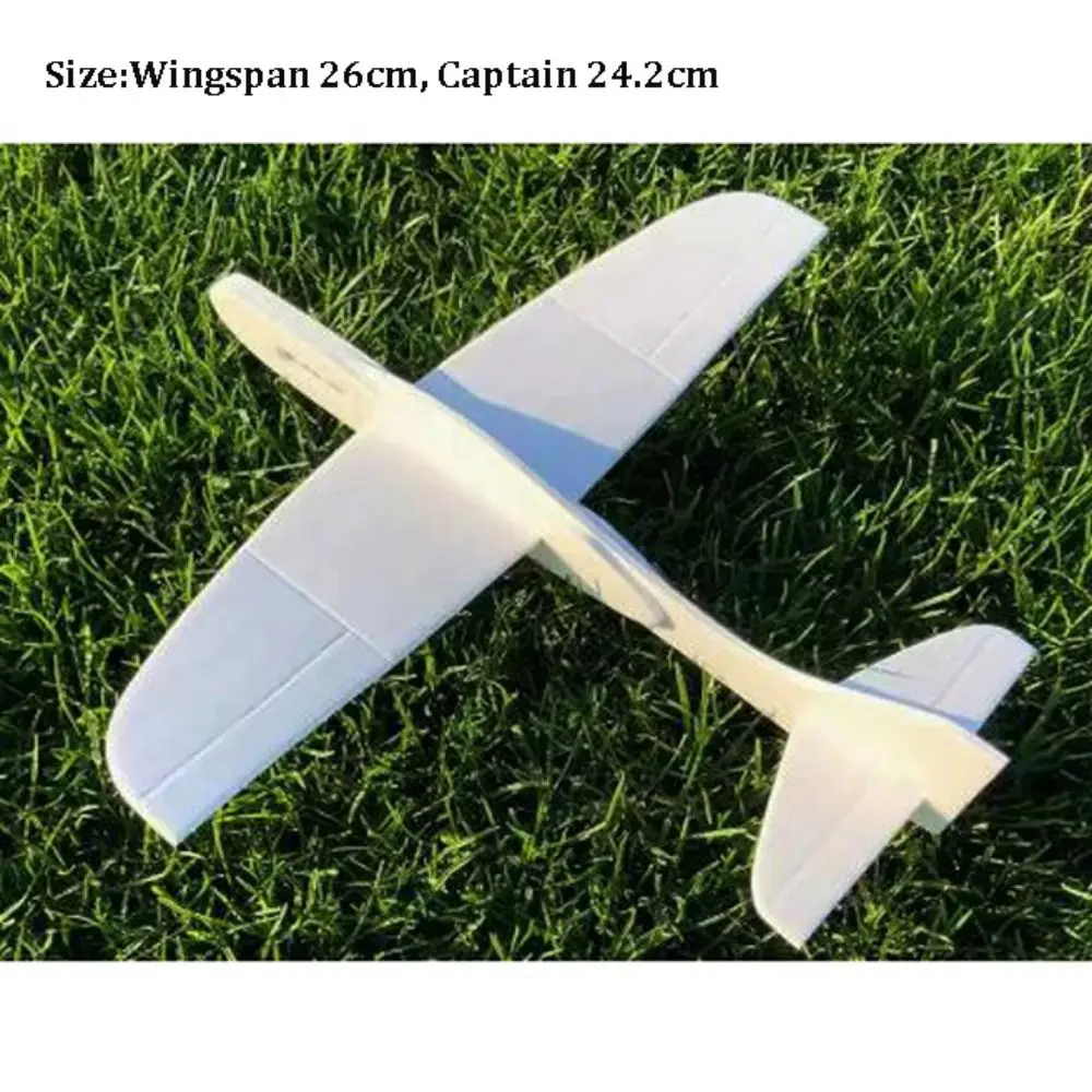 Avión planeador de espuma ligero biplano para armar al aire libre