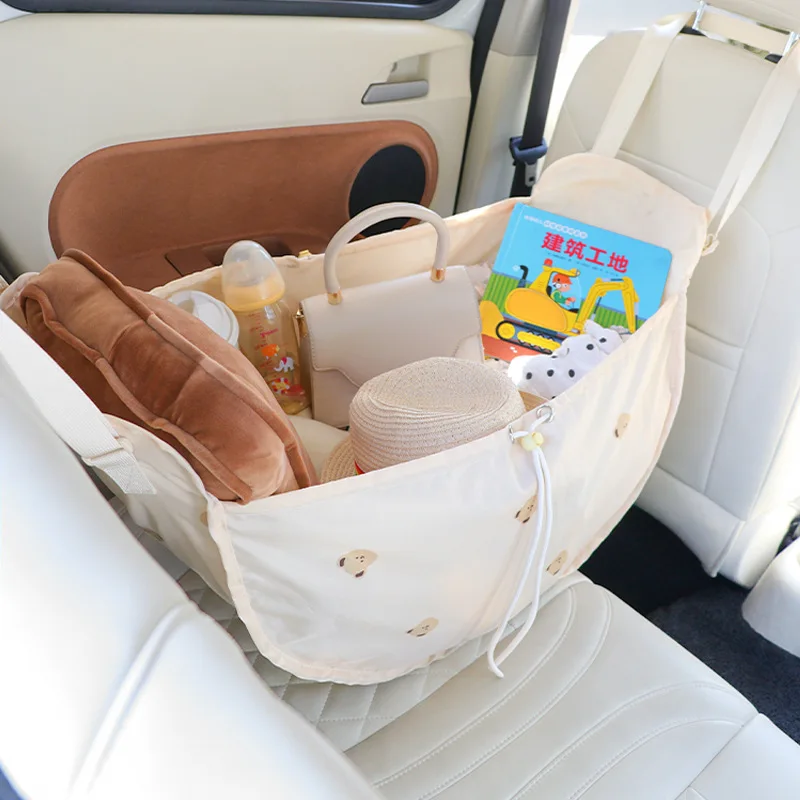Bolsa organizadores coche bebé – Portaobjetos gran capacidad - imagen 4