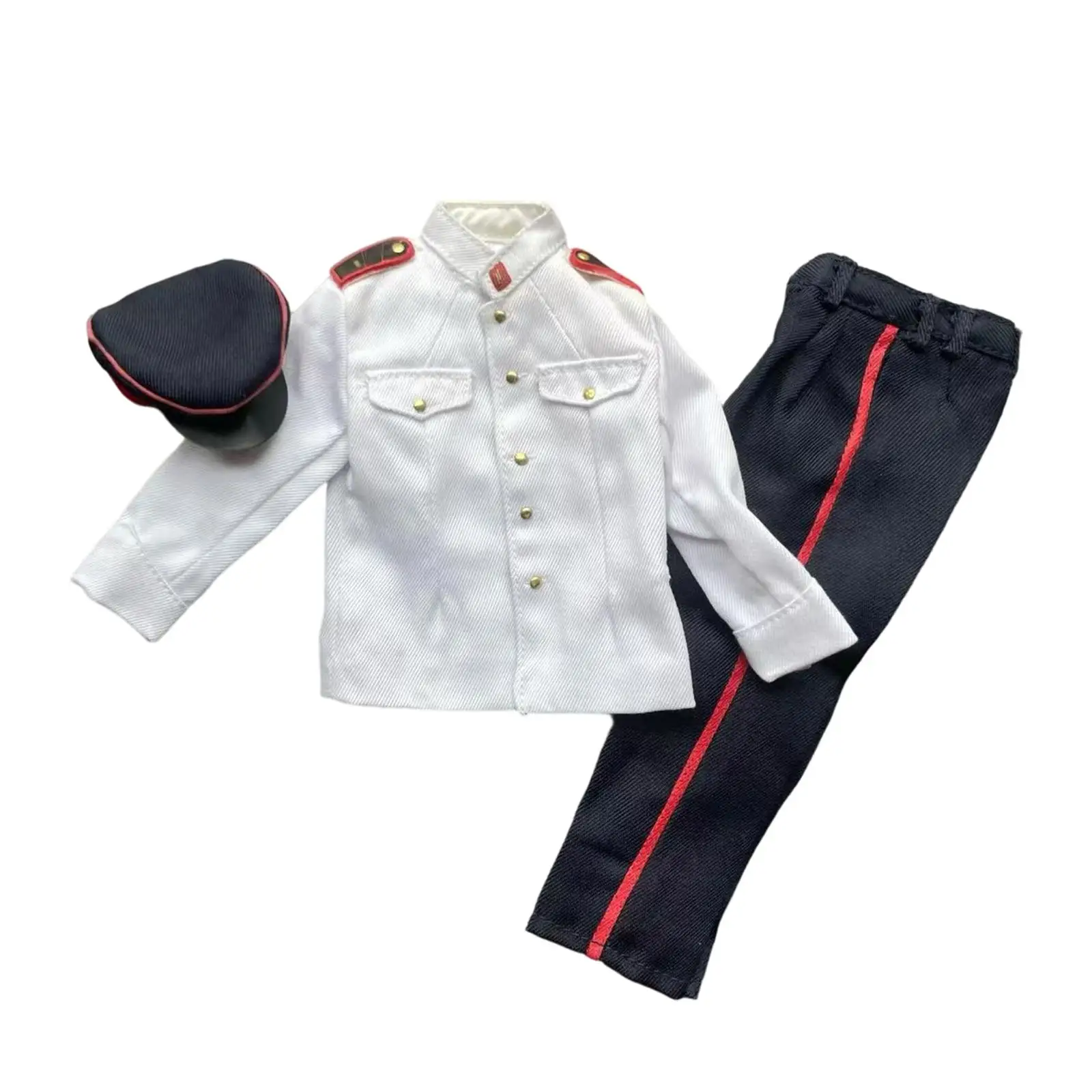 Conjunto disfraz de soldado para muñeca, chaqueta y pantalón - imagen 2