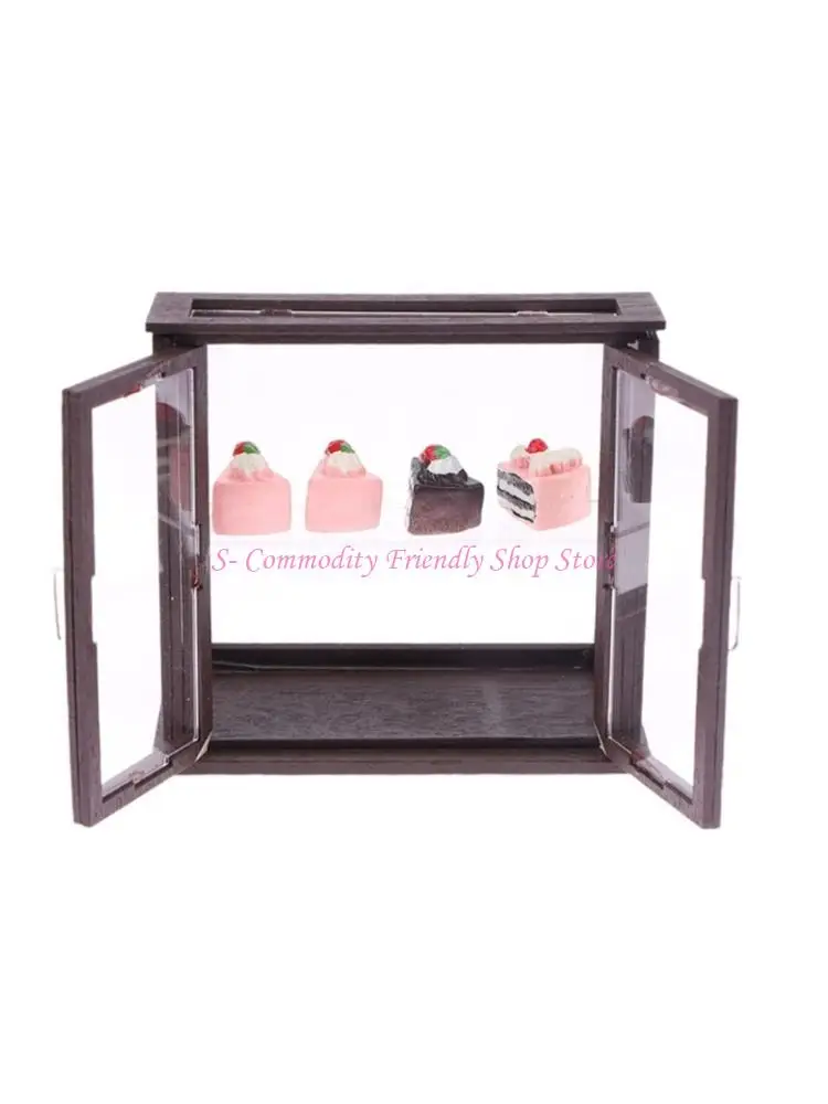 Vitrina para pasteles en miniatura con paneles de vidrio extraíbles - imagen 3