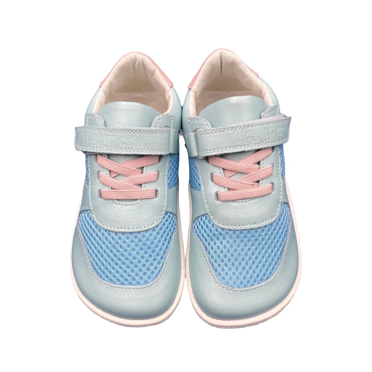 Tipsietoes Zapatillas de cuero auténtico minimalistas con tira elástica - imagen 2