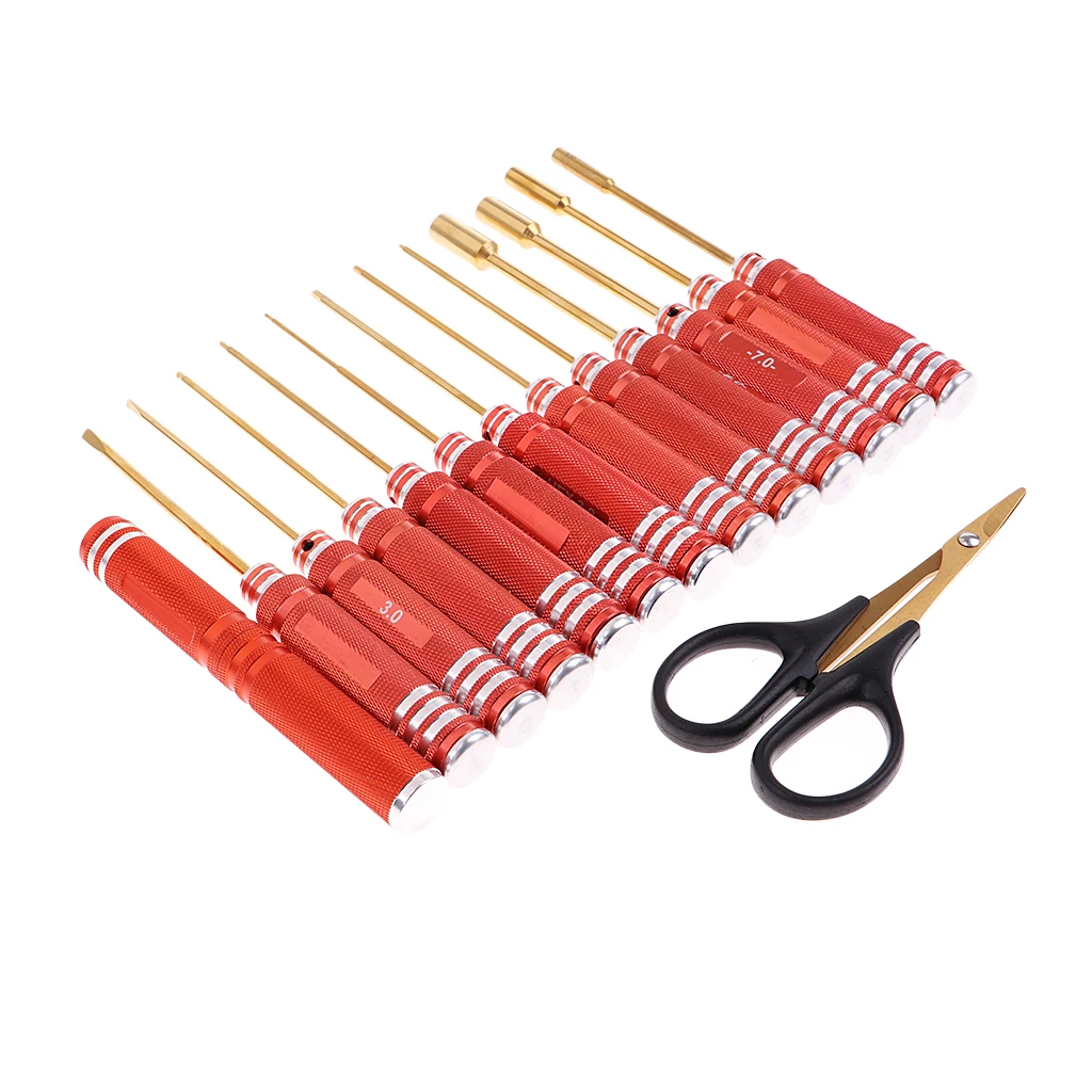 Destornilladores RC con caja de almacenamiento