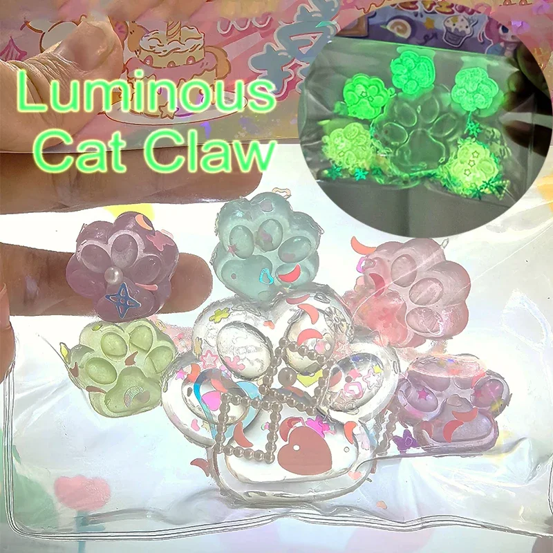 Pata de Gato luminosa con forma de garra