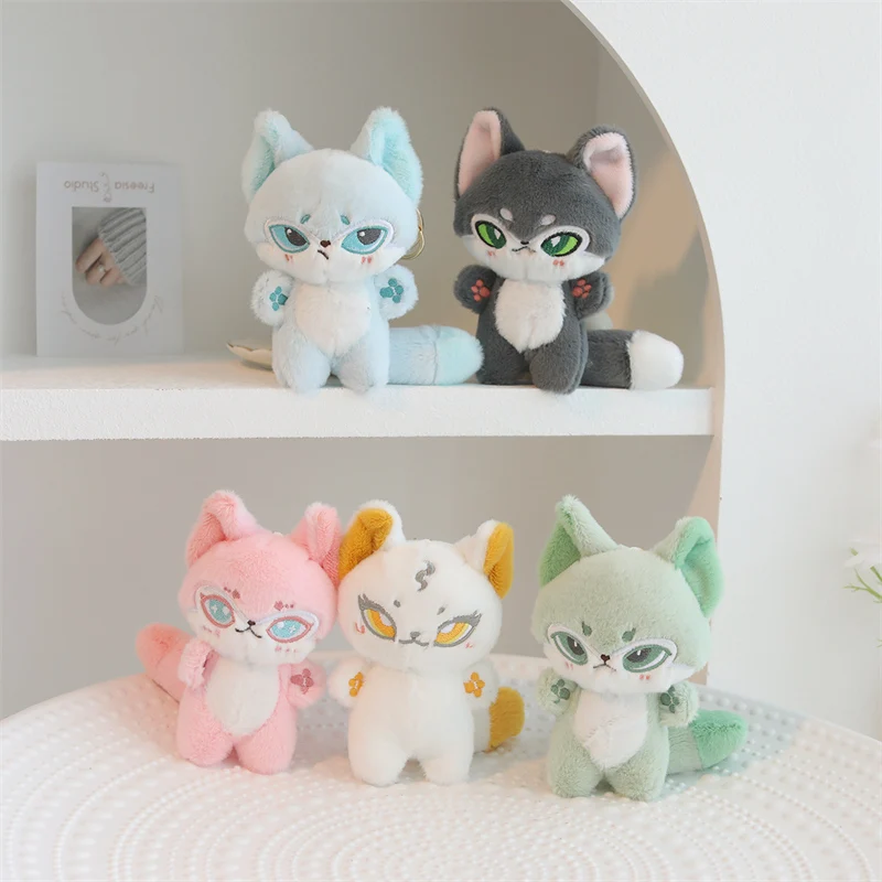 Peluche de lobo suave para niña, regalo tierno de habitación infantil - imagen 3