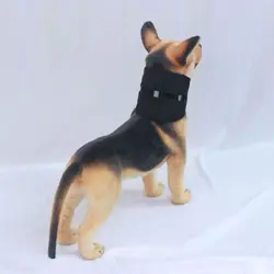Collar antilamido para mascotas ajustable transpirable, visión libre