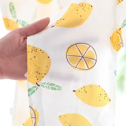 Mono de verano en algodón para recién nacido con estampado frutal