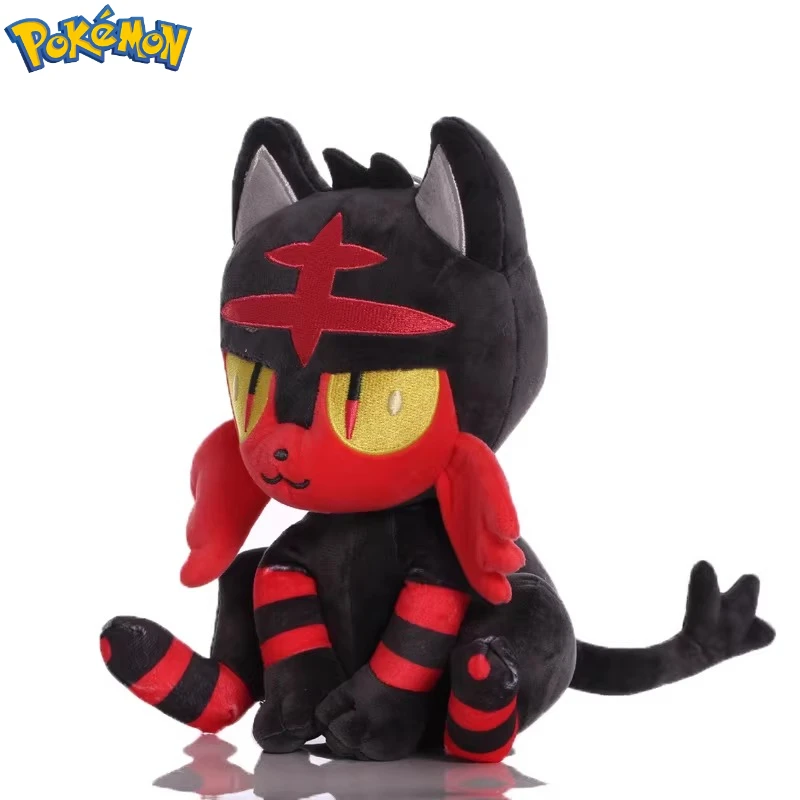 Peluche Pokémon Litten suave tipo muñeco tierno para niños - imagen 4