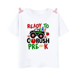 Camiseta manga corta infantil - Vuelta al cole para niños