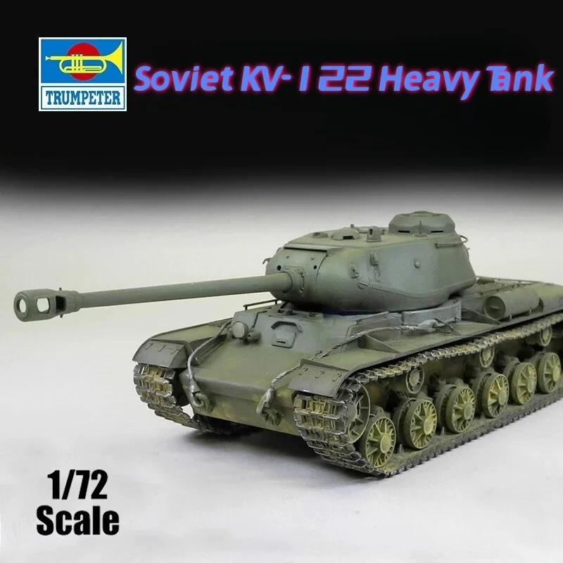 TRUMPETER KV-122 Maqueta de tanque soviético para montar - imagen 2