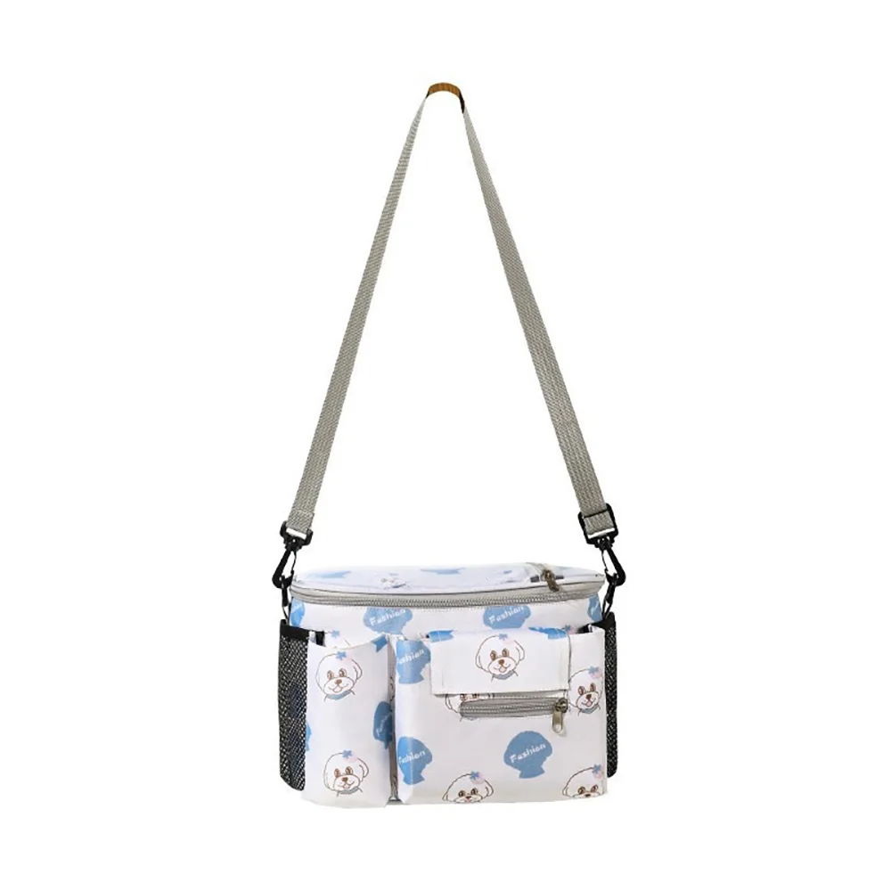 Bolsa de pañales para cochecito con espejo transparente - imagen 5
