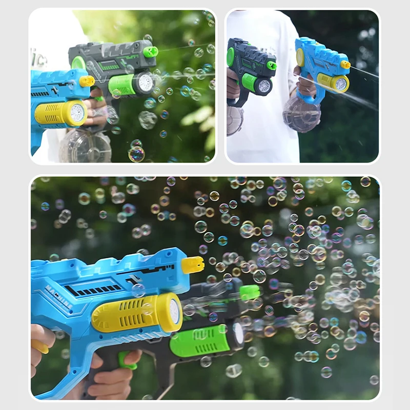 Pistola de burbujas eléctrica multifunción para juegos al aire libre - imagen 2