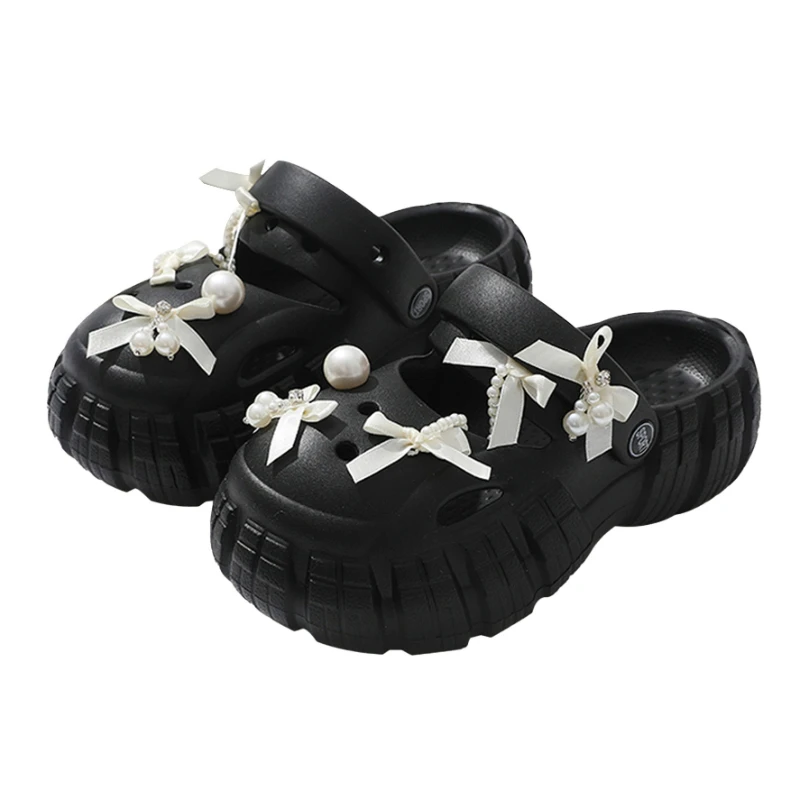 Sandalias de plataforma EVA con lazo para niña, suaves y cómodas - imagen 4