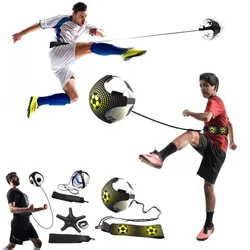 Entrenador circular de fútbol para niños – Cinturón elástico ajustable