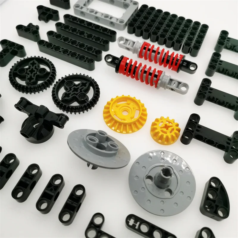 Accesorios mecánicos para bloques de construcción con engranajes a mano - imagen 5