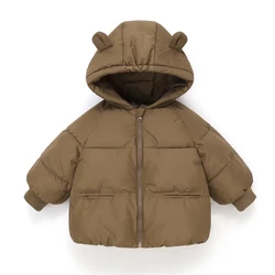 Chaqueta con capucha unisex y orejitas de dibujos para otoño