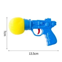 Pistola lanzabolas de esponja para niños juego interactivo