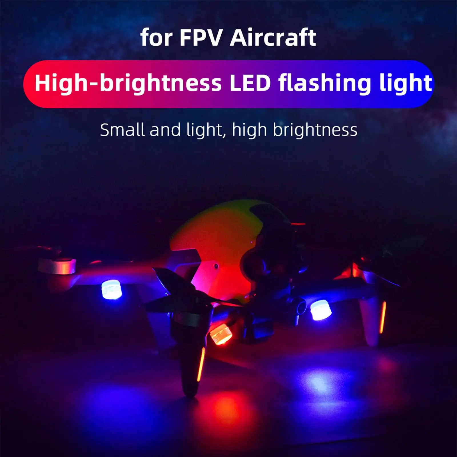 DJI Mavic Air 2 kit de luces LED de navegación para vuelo nocturno - imagen 4