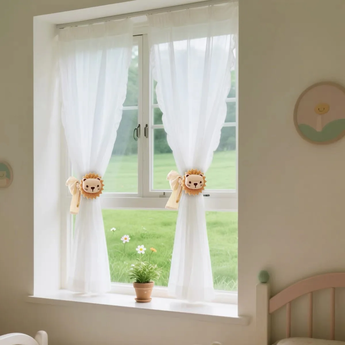 Alzapaños infantiles con diseño de animales