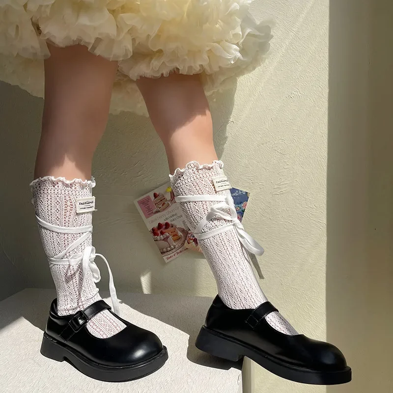 Calcetines de pantorrilla para niños - Suaves y transpirables, coreano - imagen 2