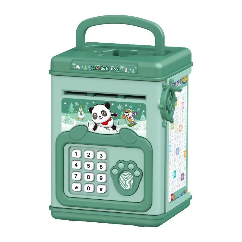Hucha inteligente con huella dactilar para niños – Seguridad y ahorro - imagen 2