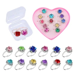 Anillos ajustables de juguete para niñas – fantasía de joyería