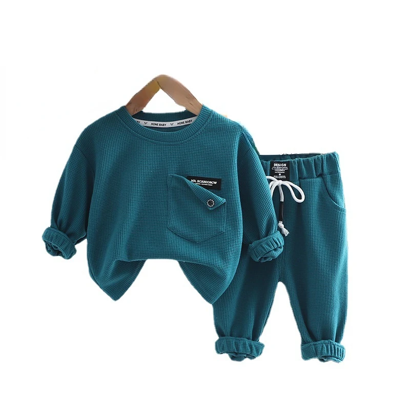 Conjunto chándal infantil de algodón – Ropa sport para niños - imagen 5