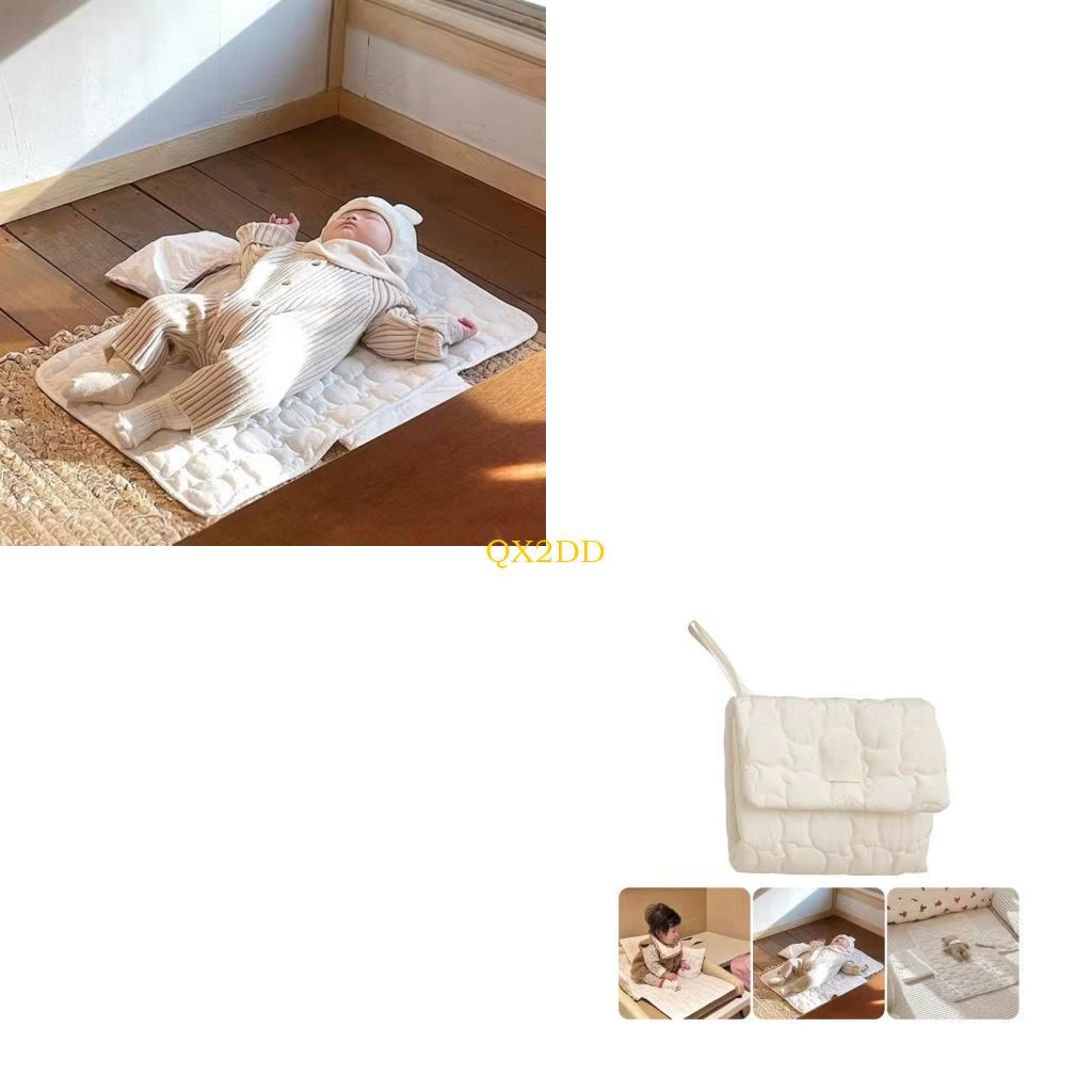 QX2D Colchoneta cambiador bebé plegable para pañales - imagen 4
