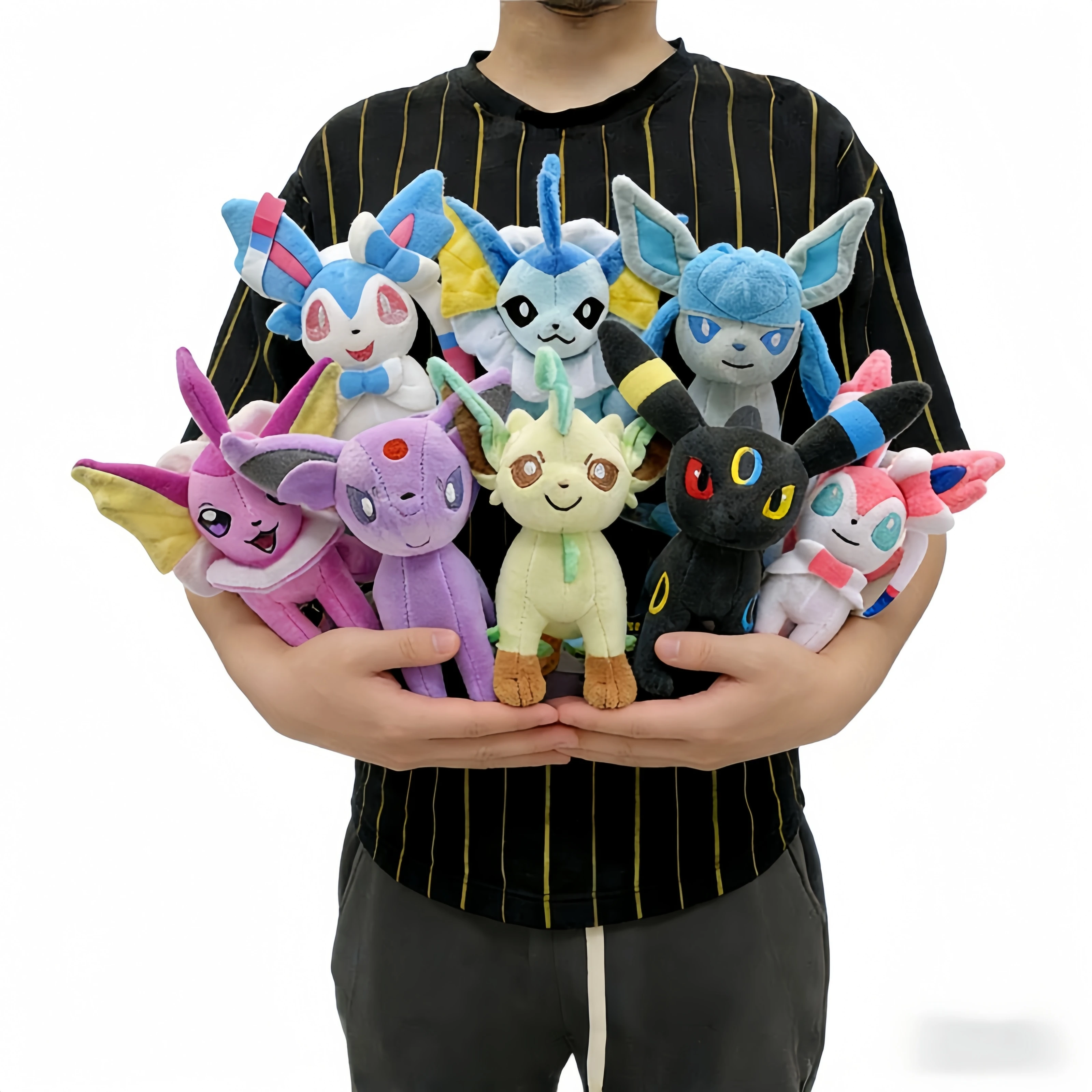 Peluche Pokémon Pikachu y Eevee, suave para regalo - imagen 5