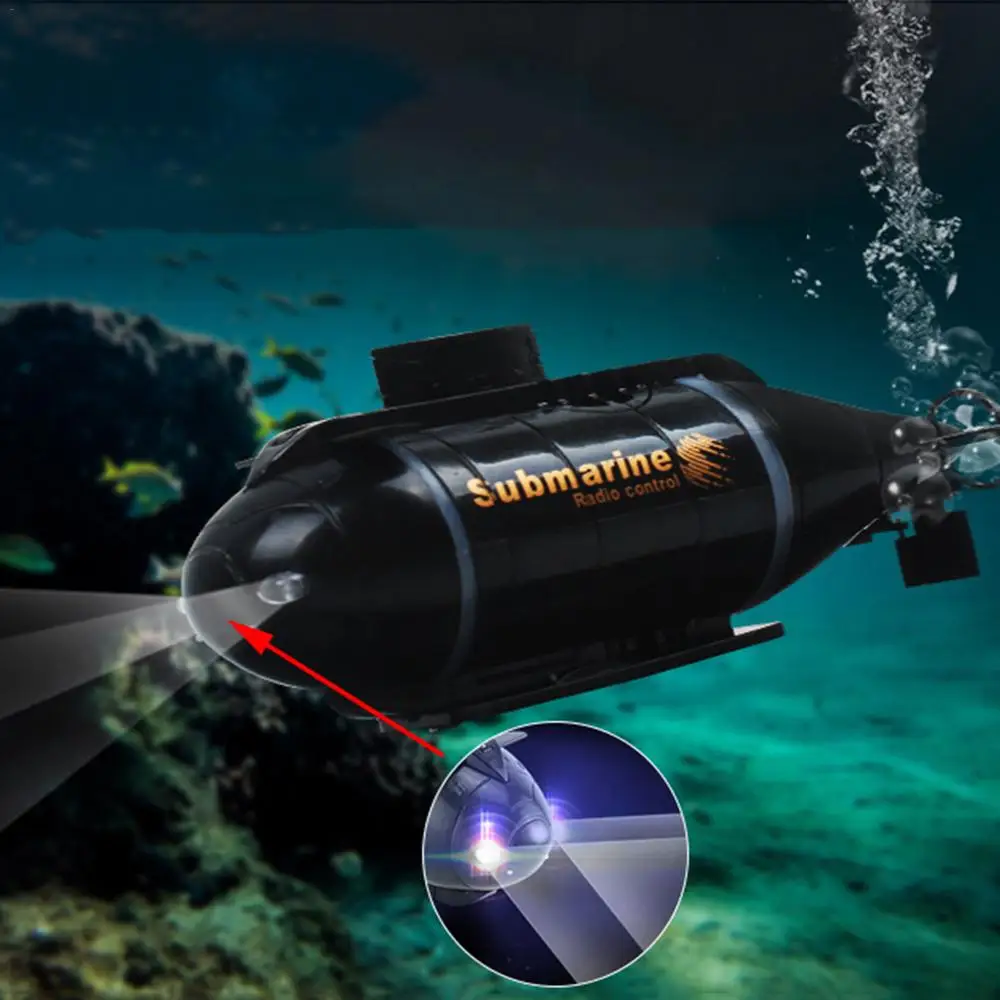 Barco teledirigido submarino de alta velocidad para niños - imagen 2