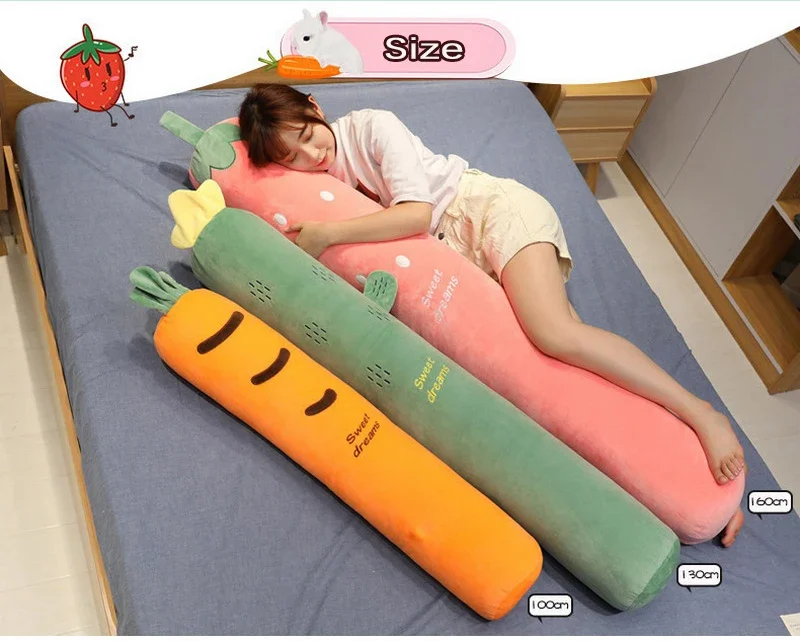 Almohada de peluche con diseño de dibujos animados para embarazadas