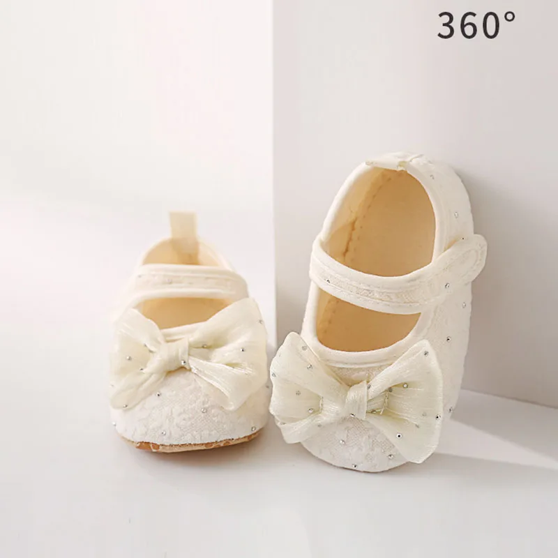 Zapatillas de verano para niña con lazo y suela antideslizante - imagen 4