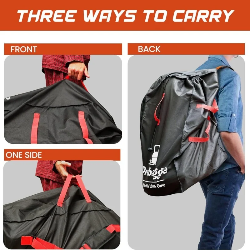 Correas acolchadas para transporte como mochila