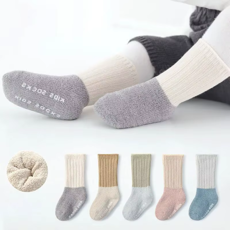 Calcetines antideslizantes MILANCEL para bebé – Cálidos invierno