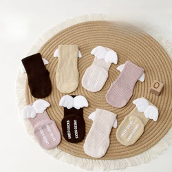 Calcetines antideslizantes sin costuras de algodón para bebé