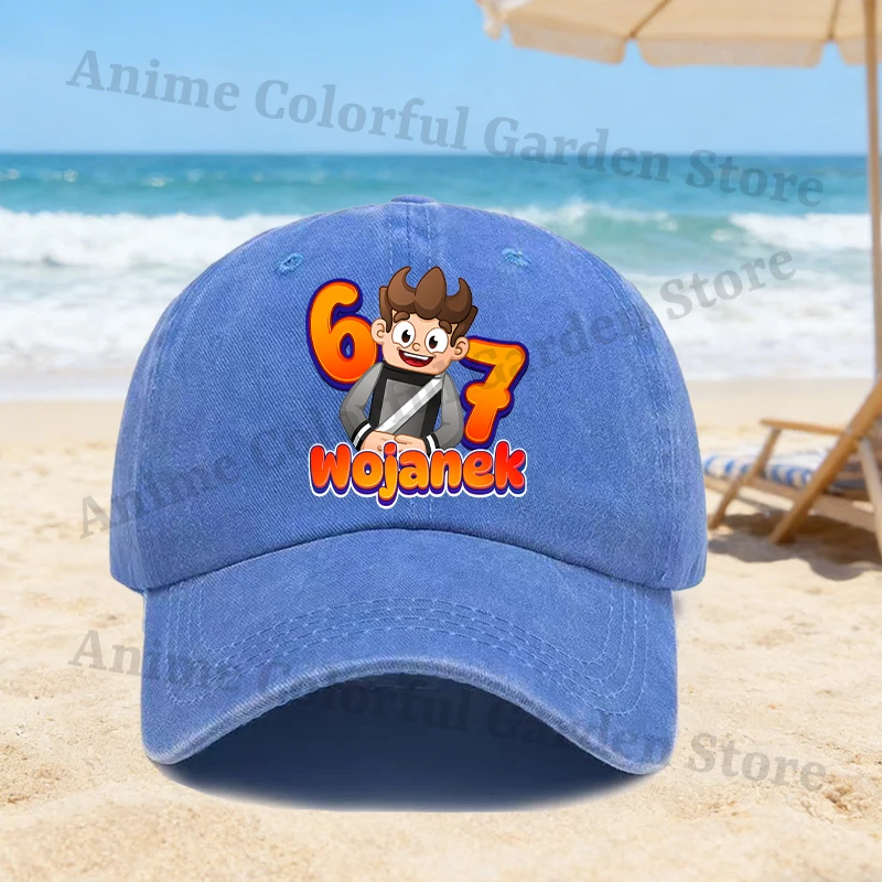 Gorra de béisbol Wojan Team con dibujos anime para verano