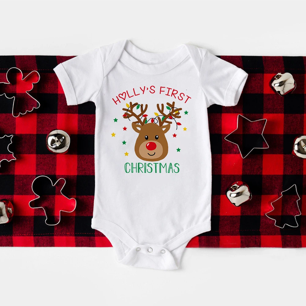 Body Navidad personalizado para bebé recién nacido - imagen 5